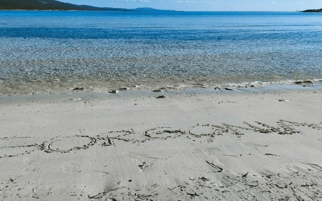 Croatia beach with sand